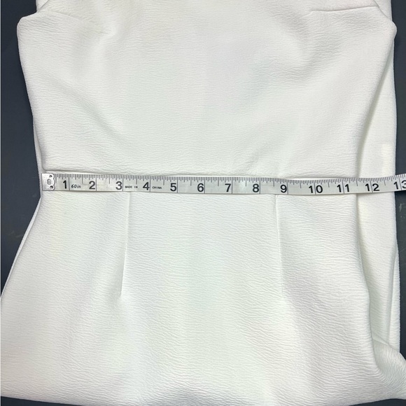 Hello Dolly White Body Con Midi Dress - Picture 6 of 8